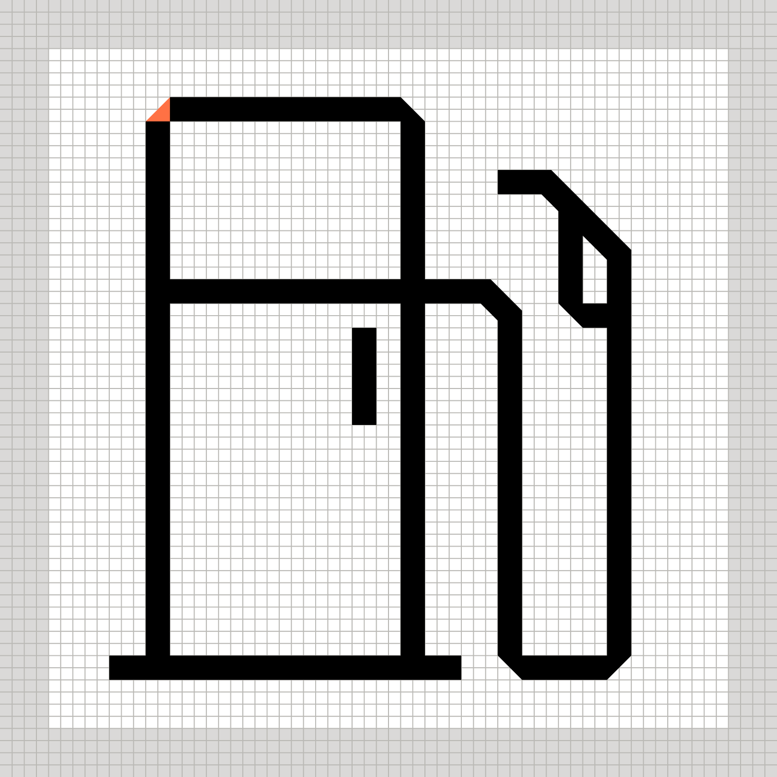 Pictograms corner example