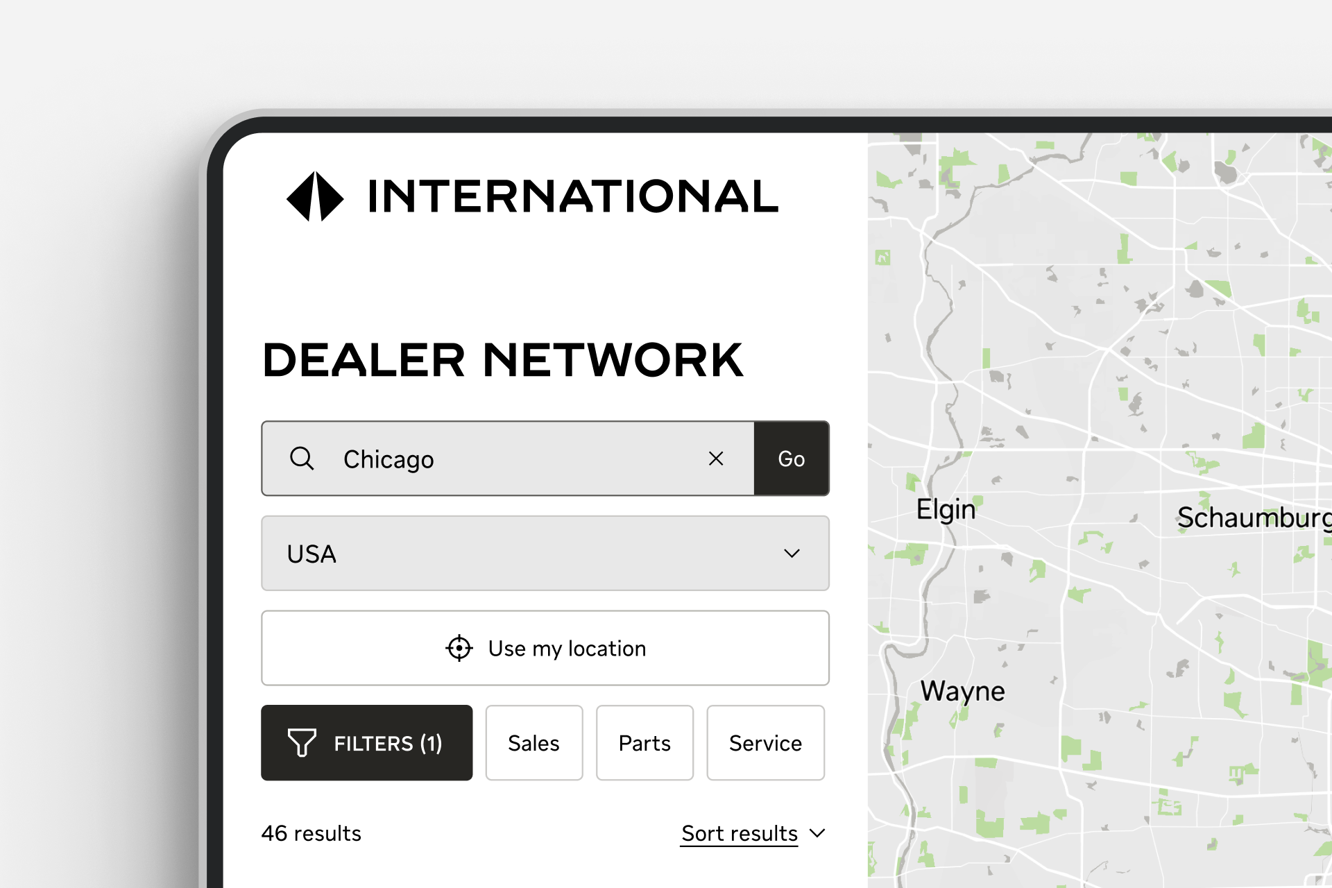 Dealer network application