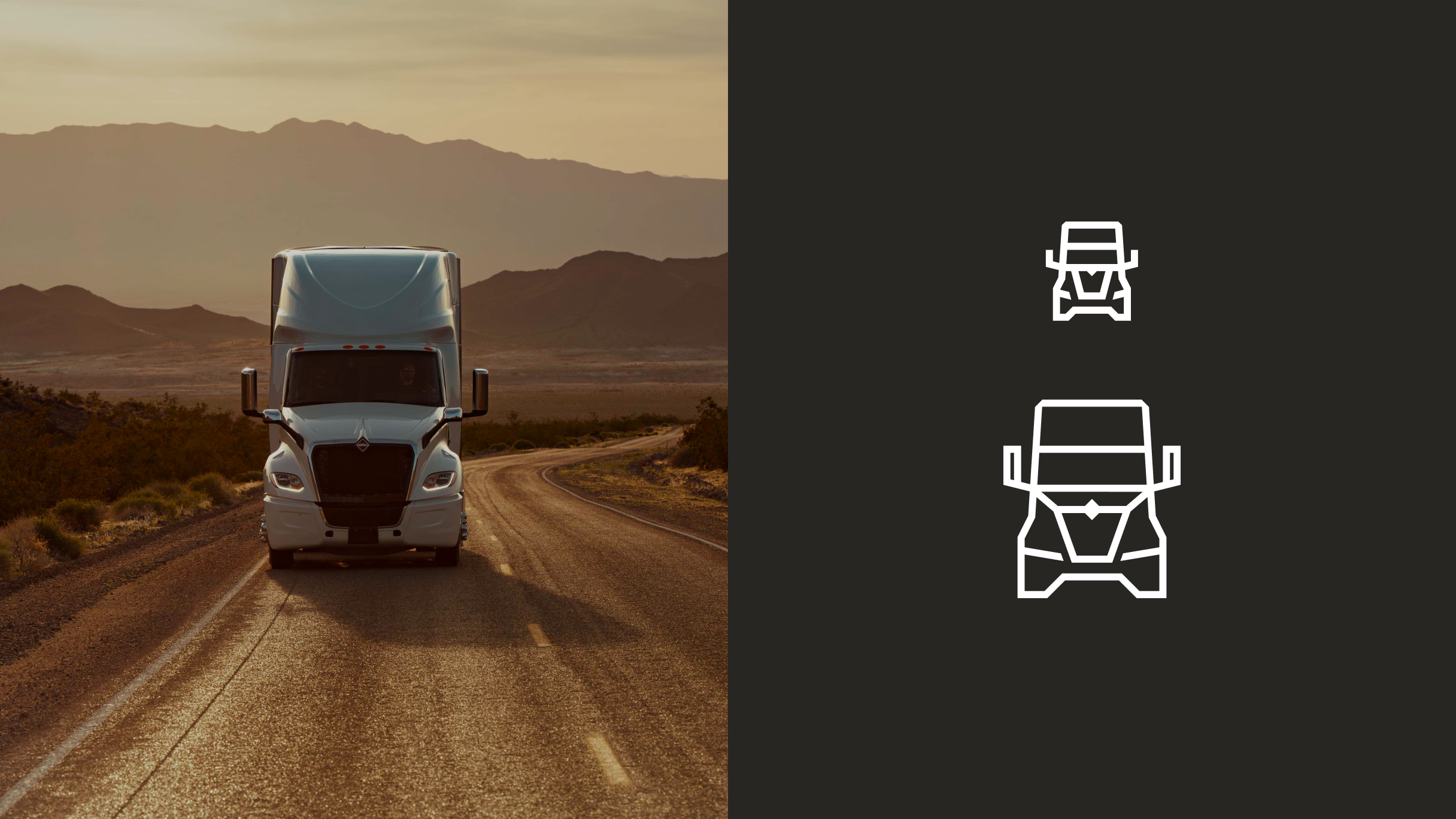 Truck pictograms